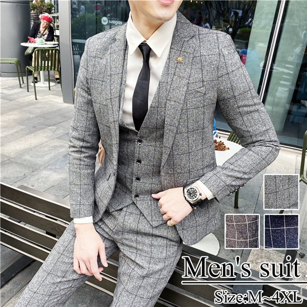 新作 ビジネス パーティー 結婚式など幅広く活躍！スリムスーツ 紳士服 ビジネススーツシングル スリム セットアップスーツ 細身 結婚式