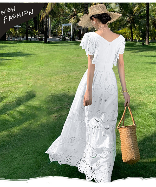 リゾートワンピース レディース サマードレス ワンピース Aライン