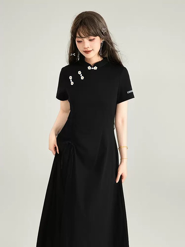 ワンピース 大人可愛い 夏ワンピース リゾートワンピ ワンピース 黒