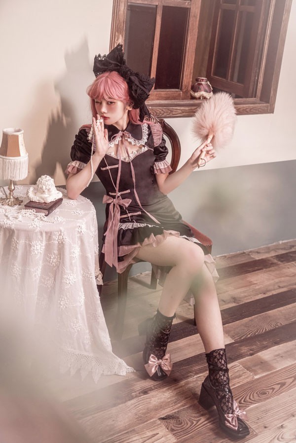 レビュー投稿で+5%還元】ワンピース コスプレ ロリータ ゴスロリ