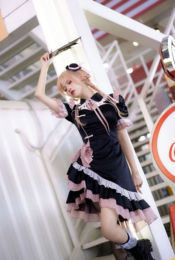 レビュー投稿で+5%還元】ワンピース コスプレ ロリータ ゴスロリ