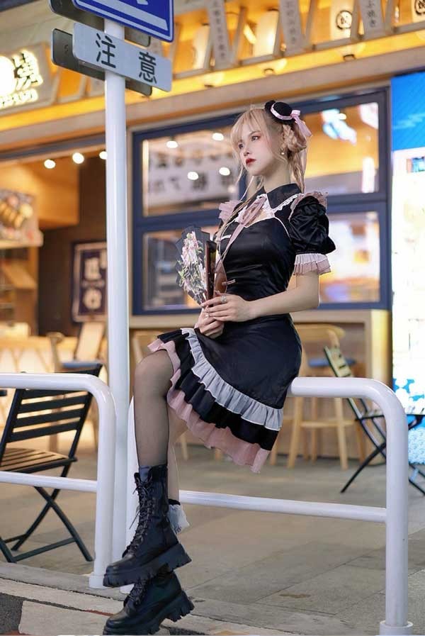 レビュー投稿で+5%還元】ワンピース コスプレ ロリータ ゴスロリ