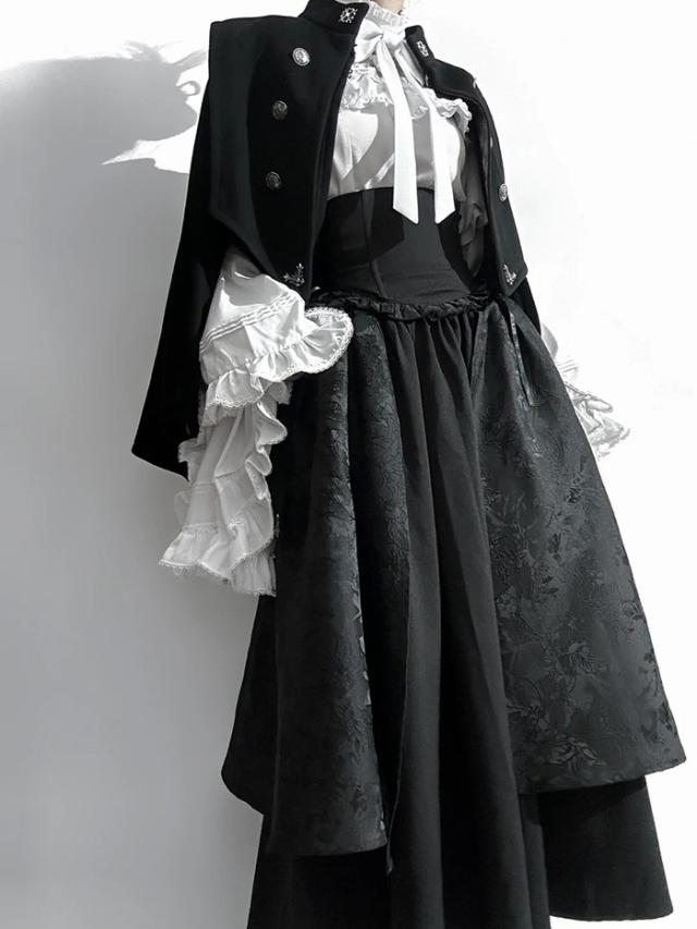 ロリータ コスチューム ハロウィン ブラウス スカート 上下セット