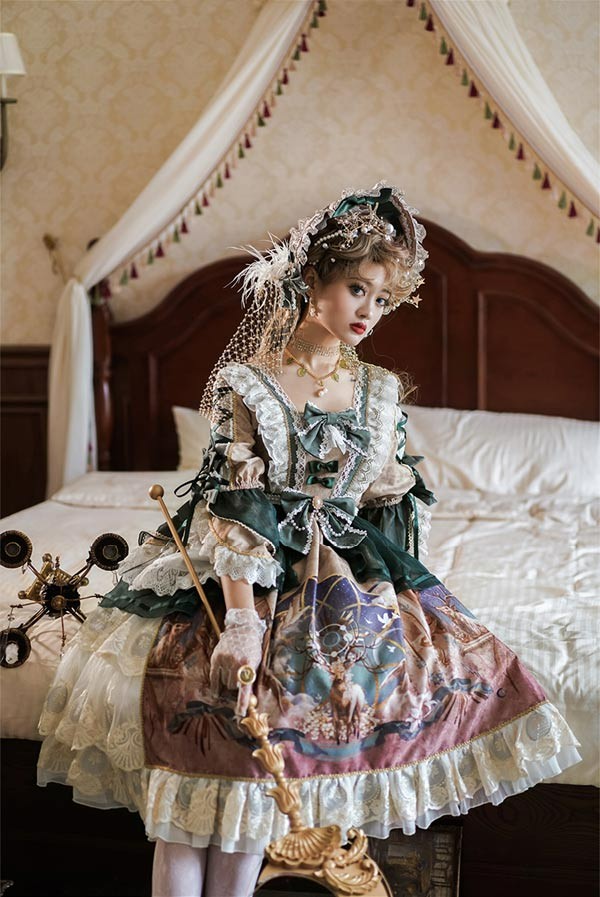 レビュー投稿で+5%還元】ワンピース レディース ロリータワンピース