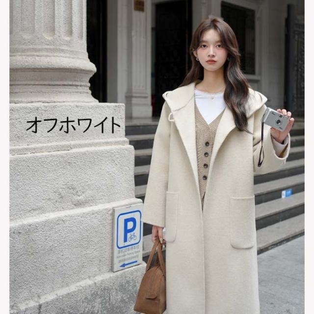 ステンカラーコート レディース 韓国風 通勤 ゆったり ロングコート