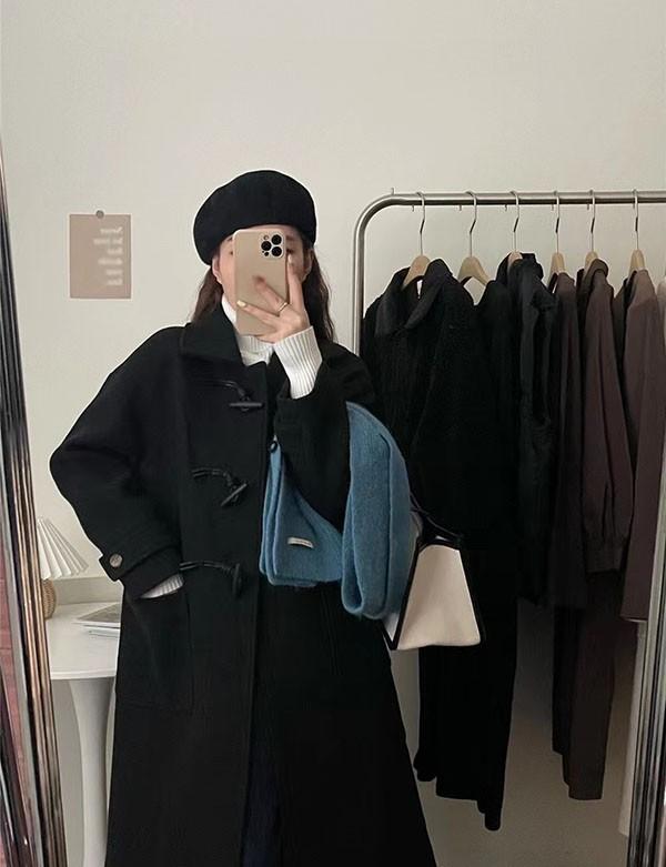 レビュー投稿で+5%還元】ダッフルコート レディース ミディアムコート