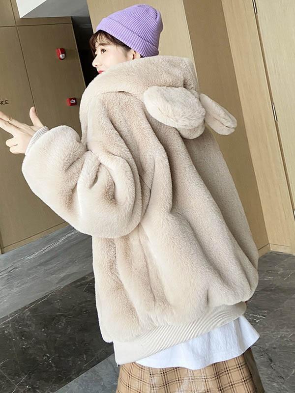 レビュー投稿で+5%還元】もこもこコート レディース 萌え萌え系