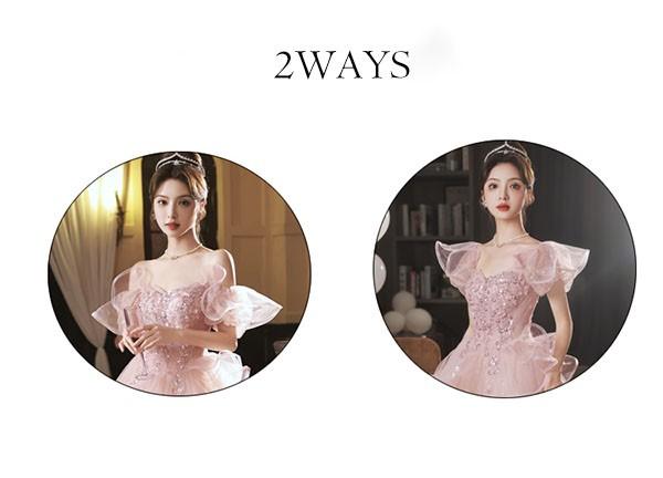 レビュー投稿で 5%還元】ドレス 大人 キラキラ ピアノ 発表会 ロング