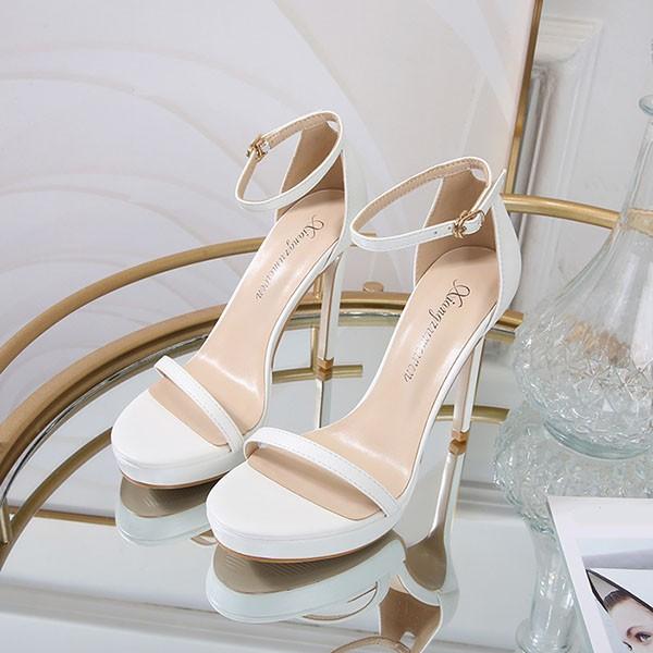 レビュー投稿で+5%還元】サンダル レディース ハイヒール ピンヒール