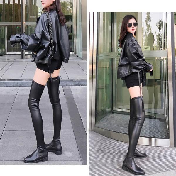 【レビュー投稿で+5%還元】ブーツ レディース ロングブーツ オーバーニーブーツ 美脚 シューズ 超ロング ファッション 靴 秋 冬 春 20代 30代 40代 ブラック ベージュ ゆったり チャンキーヒール ポインテッドトゥ 黒 おしゃれ セクシー 可愛い 韓国 di288n1n1c6 レビュー投稿で+5%還元】ブーツ レディース ロングブーツ オーバーニー