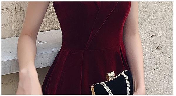 【レビュー投稿で+5%還元】XS-4L ドレス 大人 キャミソール ロングドレス ロング丈 大人可愛い 袖なし ノースリーブ ベルベット お呼ばれ 結婚式 披露宴 パーティー 無地 Aライン 大きいサイズ ピアノ 発表会 成人式 ワインレッド ブラック 【XS/S/M/L/XL/2XL/3XL】da852s1の通販は