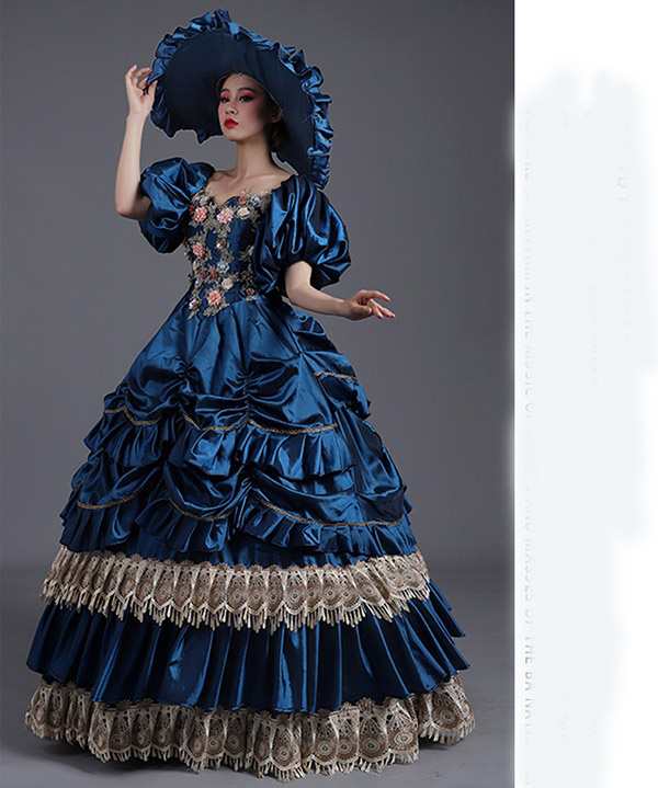 ロングドレス 貴族ドレス お姫様ドレス ドレス 中世ヨーロッパ