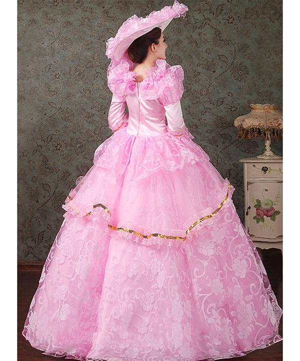 ロングドレス 貴族ドレス お姫様ドレス ドレス 中世ヨーロッパ