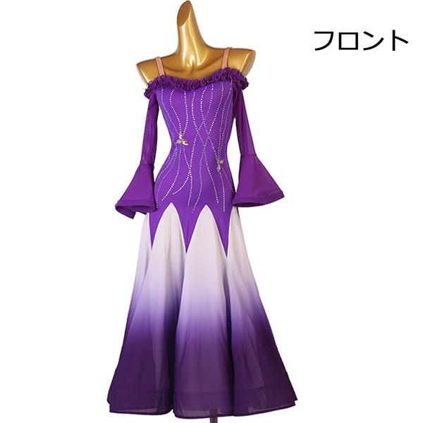 再お値下げしました　社交ダンス　ワンピース 社交ダンスドレス ワンピース モダンダンス モダンドレス ダンス