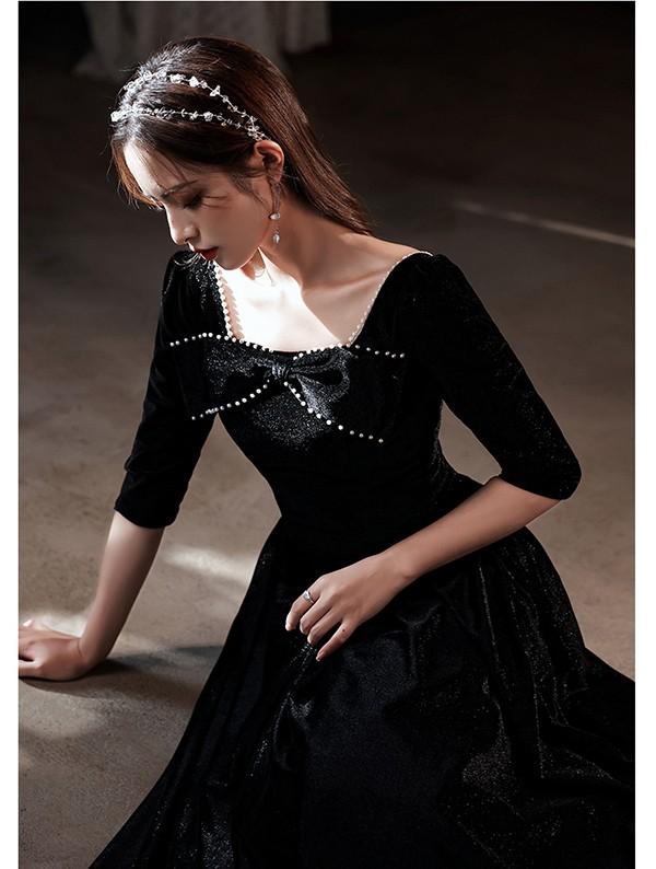 ドレス 大人 ピアノ 発表会 ロングドレス キラキラ 演奏会 結婚式 母親