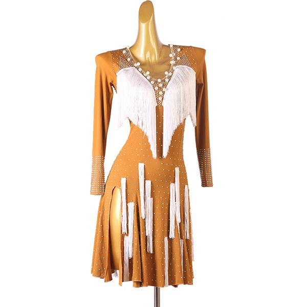 レビュー投稿で+5%還元】社交ダンス ラテンドレス ラテンダンス衣装