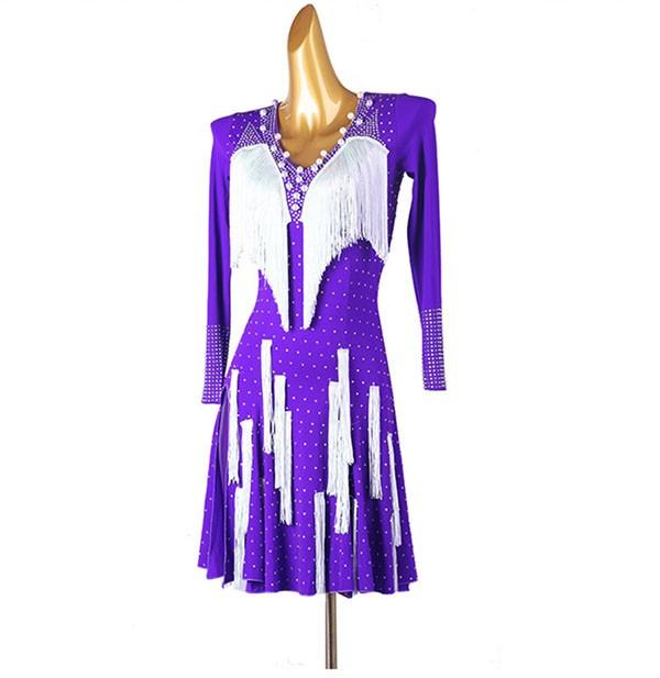 レビュー投稿で+5%還元】社交ダンス ラテンドレス ラテンダンス衣装