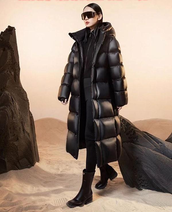 レビュー投稿で+5%還元】90%ガチョウダウン 極暖 ベンチコート ロング