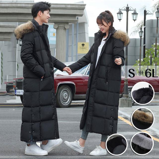 ダウンコート レディース コート ロング ベンチコート ファー付き フード付き 大きいサイズ 黒 ロングコート ダウンジャケット 母の日 プレゼント カッコイイ アウター ジャケット ダウン シンプル 冬 冬服 暖かい 防寒 紳士 通勤 暖かい あったか おしゃれ