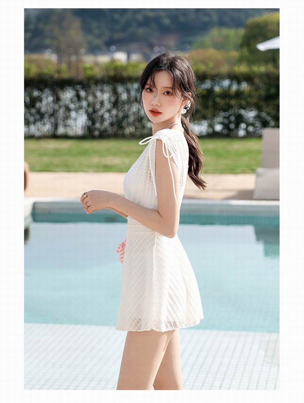 レビュー投稿で+5%還元】ワンピース水着 体型カバー レディース クロス