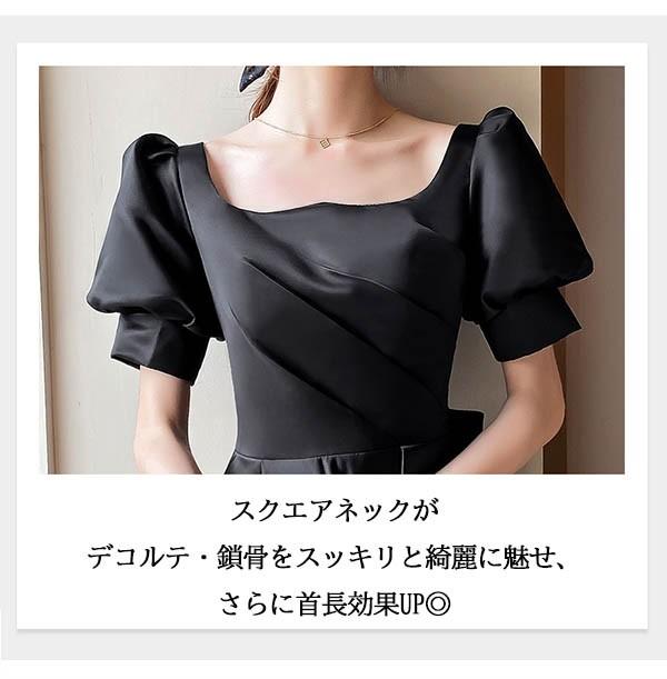 レビュー投稿で+5%還元】ドレス ミモレ丈 大人 ピアノ 発表会 ドレス