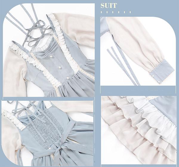 レビュー投稿で+5%還元】ロリータ 春服ワンピース コスプレ セーラー