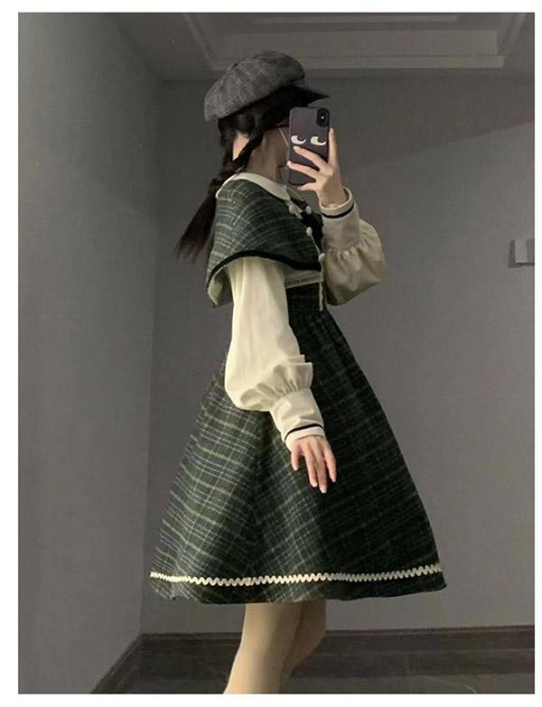 【レビュー投稿で+5%還元】長袖ワンピース ロリータ lolita コスチューム 春服レディース パーティー 発表会 ワンピース かわいい おしゃれ 学園祭 文化祭 イベント 可愛い レディース Aライン グリーン dg033z7z7q3 レビュー投稿で+5%還元】長袖ワンピース ロリータ lolita コスチューム