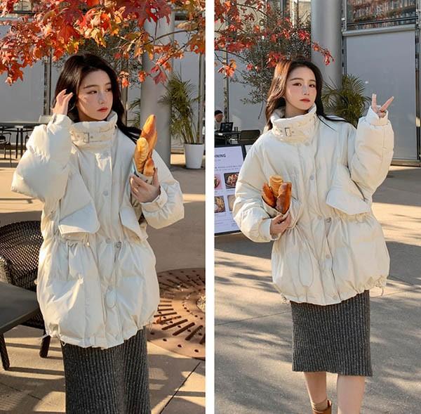 ダウンコート レディース ショート丈 小柄 アウター ジャケット 大きい