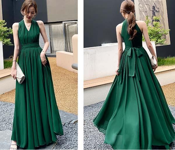 レビュー投稿で+5%還元】ドレス 大人 ピアノ 発表会 ロングドレス 演奏