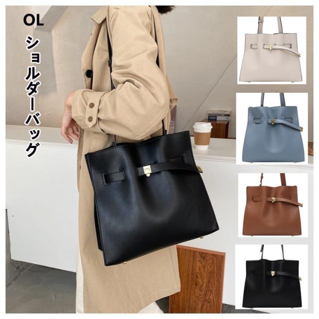 ショルダーバッグ レディース 斜めがけ ハンドバッグ 肩掛け 女性 カバン Puレザー 通勤 鞄 底鋲 ビジネス 入学式 誕生日 プレゼント マの通販はau Pay マーケット Midori
