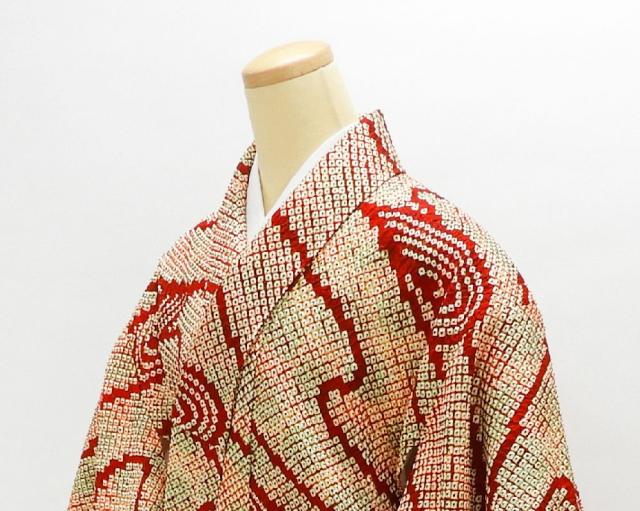 小紋 正絹 流水模様 身丈155.5cm 裄丈62.5cm 小紋 良品 リサイクル 着物 小紋 正絹 流水模様 身丈155.5cm 裄丈62.5cm 小紋 良品 リサイクル