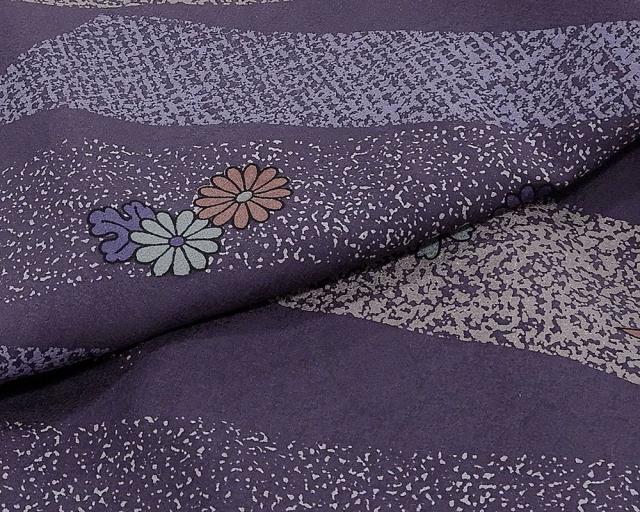 小紋 新品仕立済 正絹 大久保玄才 そめのざ玄才作 小紋 身丈