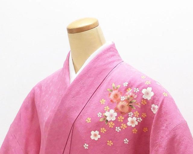 振袖 正絹 雪輪四季花手毬模様 5点セット 身丈168.5cm 裄丈68.5