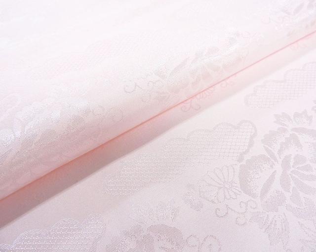 振袖 正絹 四季花匹田貝桶模様 5点セット 身丈172.5cm 裄丈69cm 袋帯 長襦袢 帯締め 帯揚げ 振袖セット リサイクル 中古 着物 e4084_8