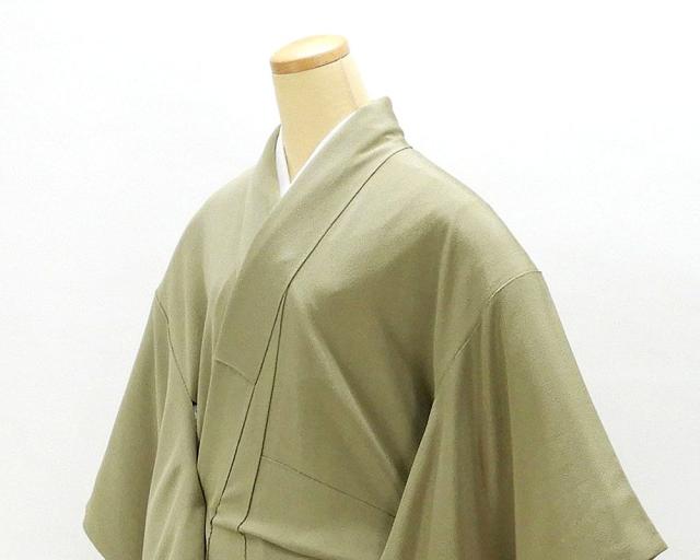 色留袖 正絹 松尾光琳 立浪歌合せ模様 色留袖一つ紋 良品 リサイクル 着物_3