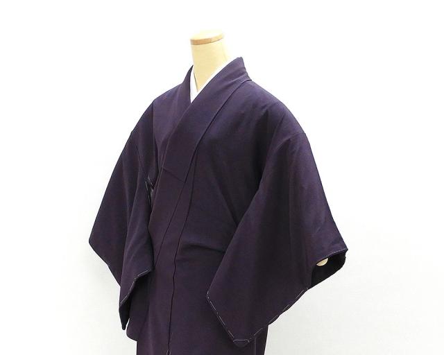 色留袖 未着用 正絹 鳥草葉模様 身丈153.5cm 裄丈64cm 色留袖