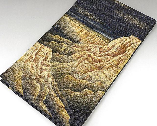 袋帯 未着用超美品 正絹 世界文化遺産 グランドキャニオン 袋帯 未使用 新古品 袋帯 未着用超美品 正絹 世界文化遺産 グランドキャニオン 袋帯 未使用