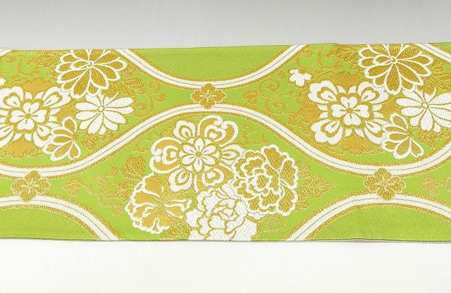 袋帯 交織 立枠鏡裏花模様 袋帯 振袖 リサイクル 中古 結婚式 入学式 卒業式 パーティー g0709 袋帯 交織 立枠鏡裏花模様 袋帯 振袖 リサイクル 中古 結婚式 入学式