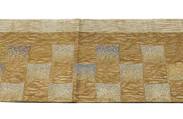 袋帯 正絹 染色作家 草野一騎作 良品 リサイクル 中古 フォーマル 礼装