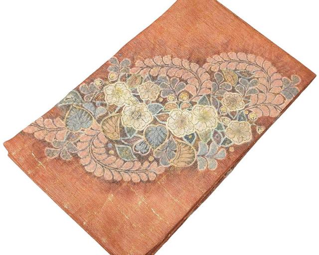袋帯 正絹 辻が花千鳥模様 袋帯 美品 リサイクル 中古 辻ケ花 結婚式 入学式 卒業式 パーティー g4047 袋帯 正絹 辻が花千鳥模様 美品 リサイクル 中古 辻ケ花 結婚式 入学式