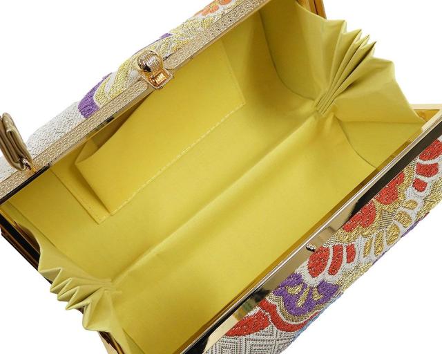 草履 バッグ 草履バッグセット Ｌ寸 振袖 成人式 帯生地 三枚芯 和装 着物 新品 n1387_3