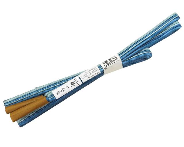 帯締め 正絹 五嶋紐 帯締め よねざわ新田 紅下染ロングサイズ 日本製 平