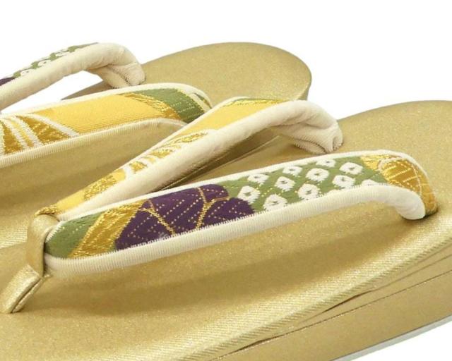 草履 バッグ 紗織 西陣織 帯地 草履バッグセット フォーマル パール