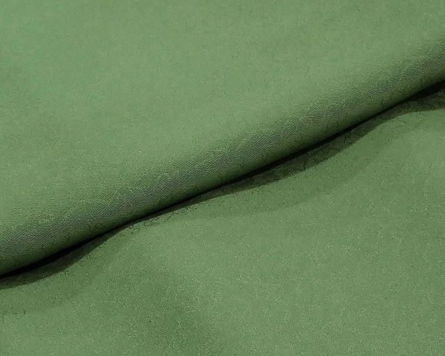 単衣 色無地 新品仕立済 正絹 単衣 渋め竹色 身丈164.5cm 裄丈68cm 色