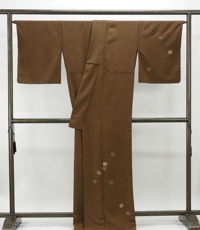 単衣 訪問着 新品仕立済 正絹 単衣 源氏香 身丈164.5cm 裄