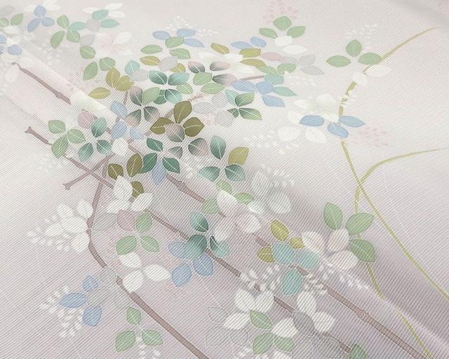 夏物 訪問着 新品仕立済 正絹 夏物 流水菖蒲撫子模様 身丈168cm 裄丈68cm 絽訪問着 新品 仕立て上がり 着物 wb2361_5