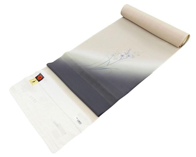 夏物 付下げ 反物 正絹 京友禅 五泉 絽 草花模様 付下げ訪問着 丹後ちりめん 新品 未仕立 wb3007