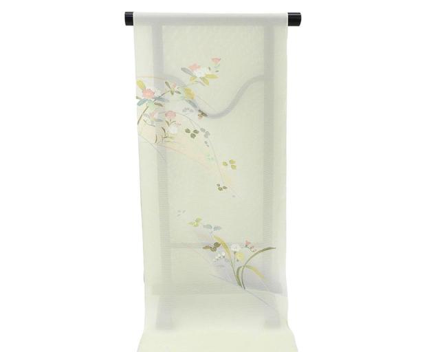 夏物 付下げ 反物 正絹 五泉 絽 花模様 付下げ訪問着 丹後ちりめん 新品 未仕立 wb3009 夏物 付下げ 反物 正絹 五泉 絽 花模様 付下げ訪問着 丹後ちりめん