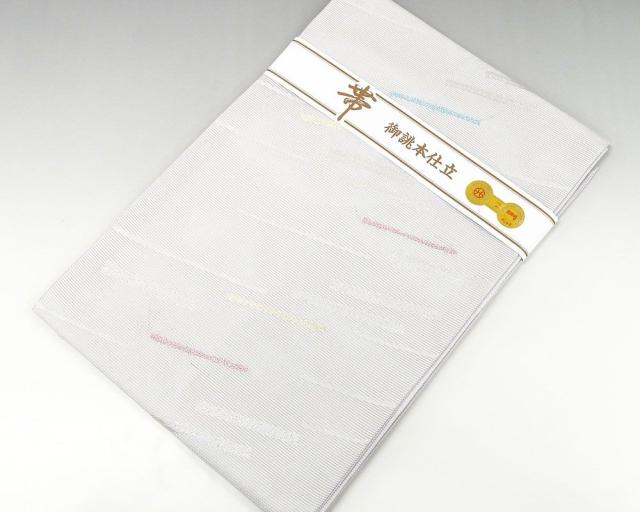 夏物 名古屋帯 新品仕立済 正絹 夏物 京都イシハラ謹製 斜段幾何模様 紗名古屋帯 新品 仕立て上がり y2649 夏物 名古屋帯 新品仕立済 正絹 夏物 京都イシハラ謹製 斜段幾何模様