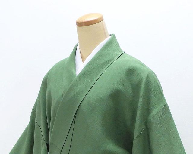 色無地 未使用 正絹 染色作家 斉藤三才 身丈160.5cm 裄丈68.5cm